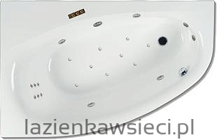 WANNA KAMELEON 1700X1100 Z HYDROMASAŻEM ACTIMA AC-2